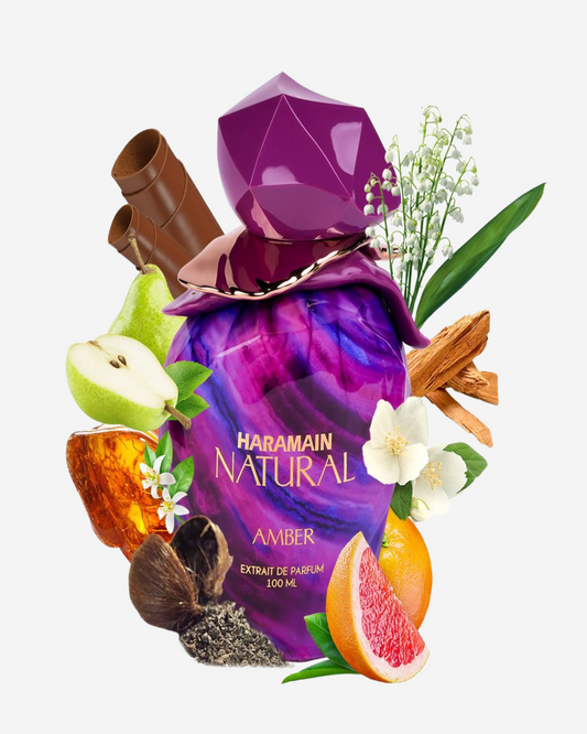 Haramain Natural Amber Extrait De Parfum 100Ml