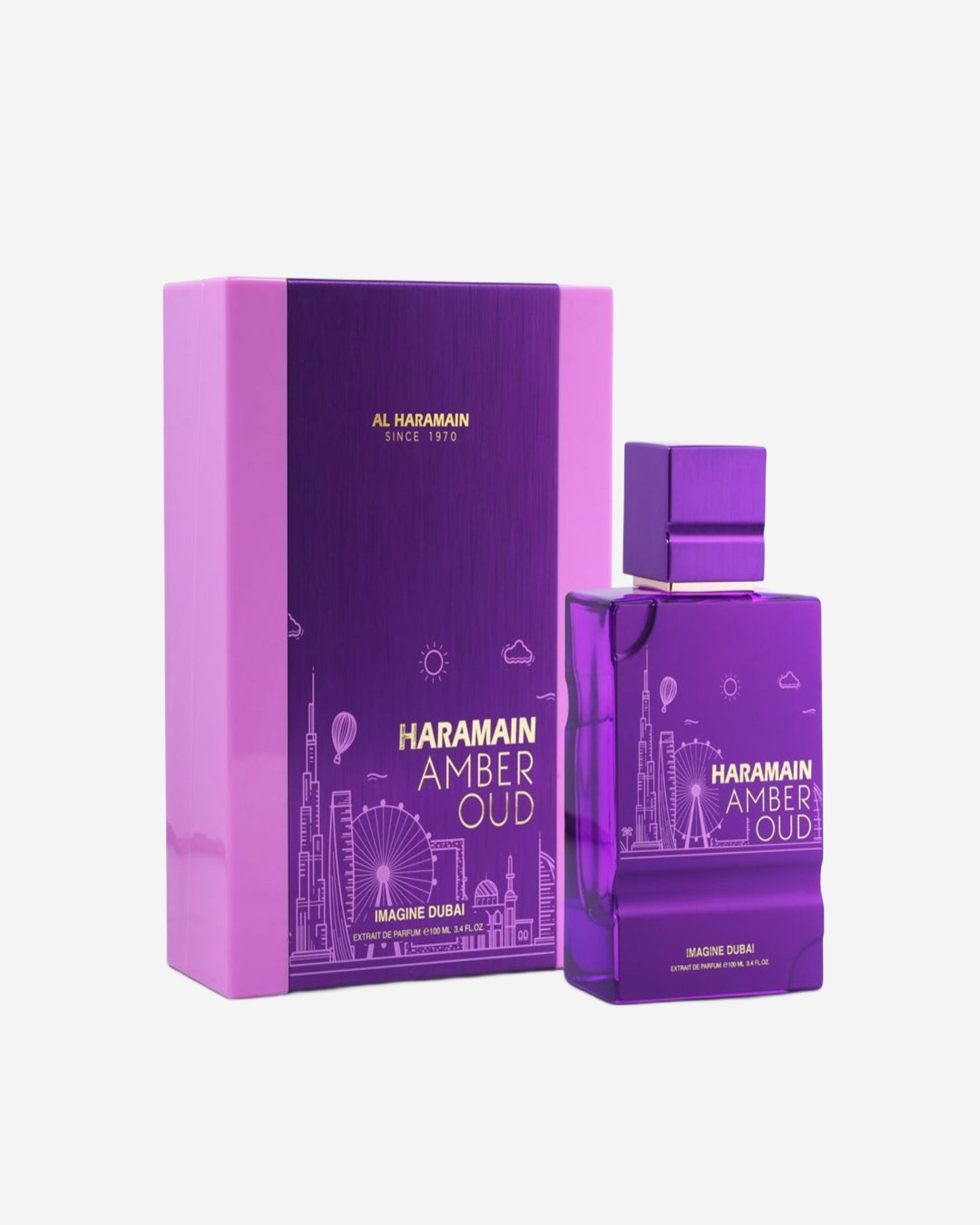 Haramain Amber Oud Imagine Dubai 100Ml Extrait De Parfum
