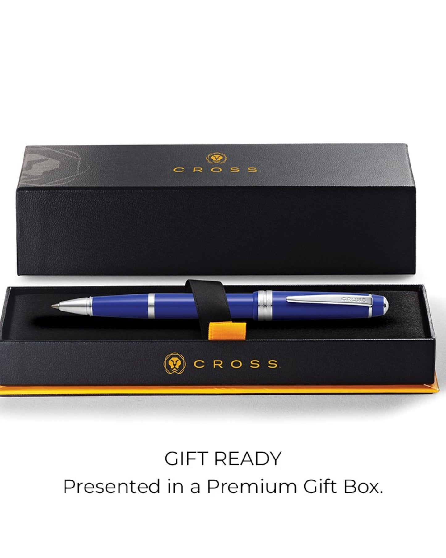 Cross Bailey Light™ Polished Blue Resin Fine-Tip Rollerball Pen