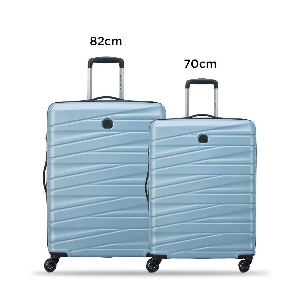 Delsey Paris Tiphanie 2 Piece Luggage Set + Free Agreable Backpack