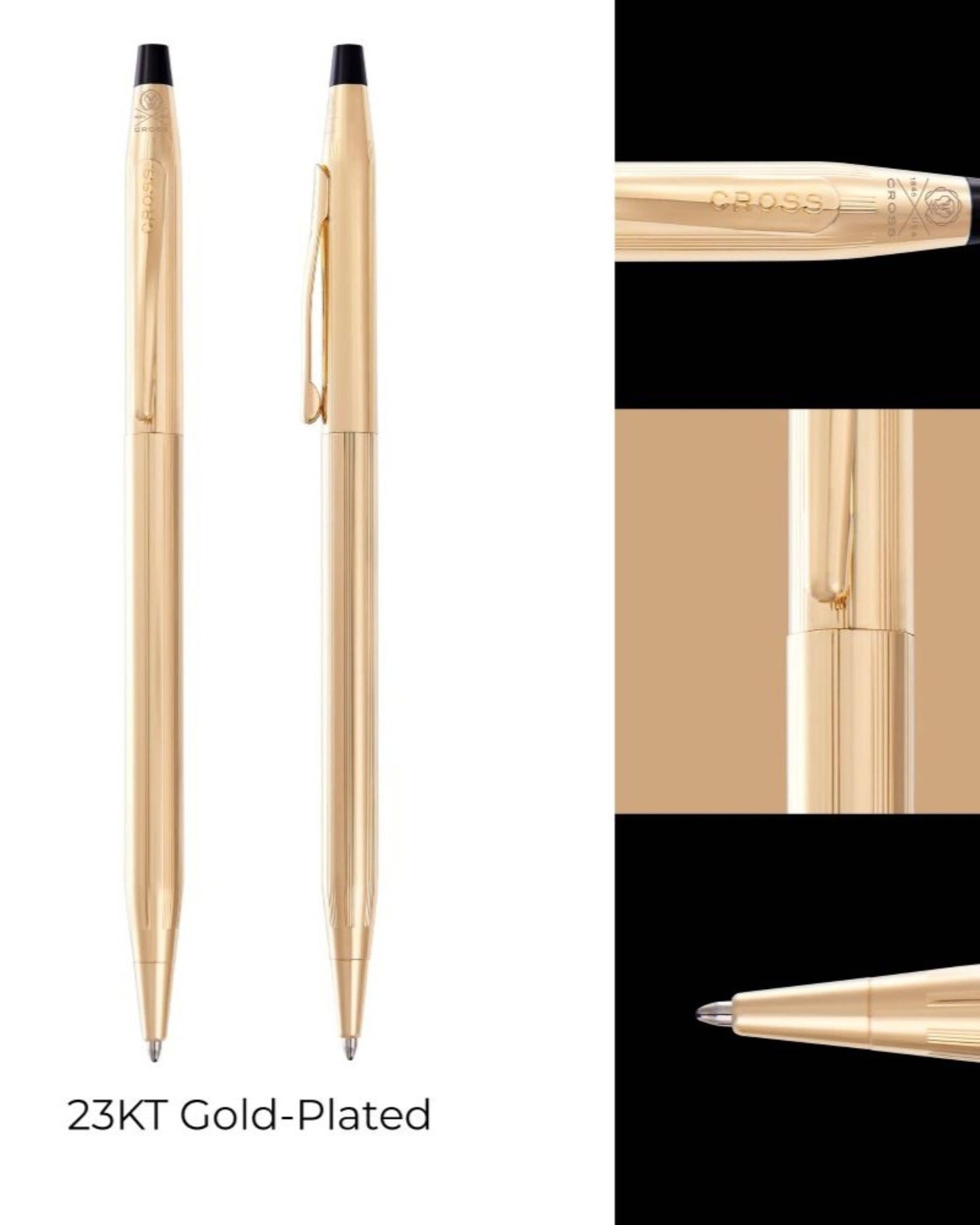 Cross Classic Century 23Kt Gold Plate Ballpoint Pen