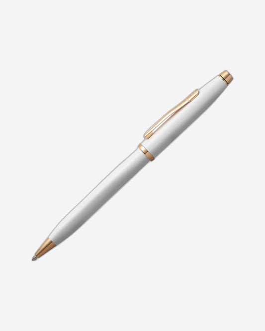 Cross Century II Pearlescent White Lacquer Ballpoint Pen