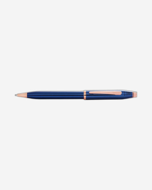Cross Century® Ii Translucent Cobalt Blue Lacquer With Rose Gold Appointments Ballpoint Pen- AT0082WG-138