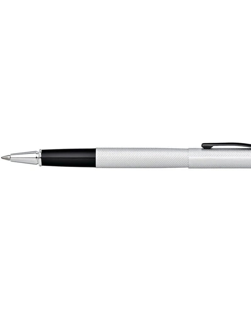 Cross Classic Century® Brushed Chrome With Engraved Engine Rollerball Pen
