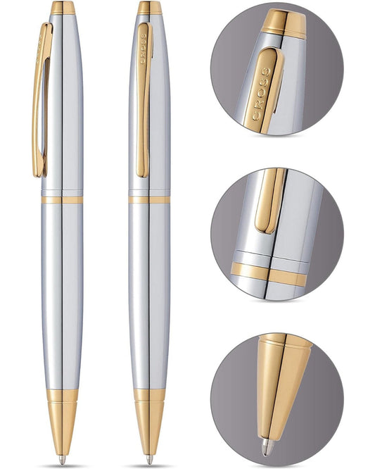 Cross Calais Chrome Medalist Ballpoint Pen