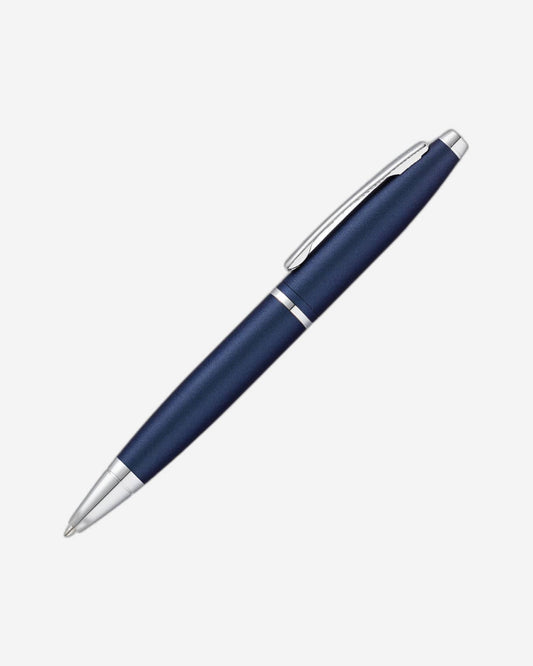 Cross Calais Matte Mettalic Blue Ballpoint Pen