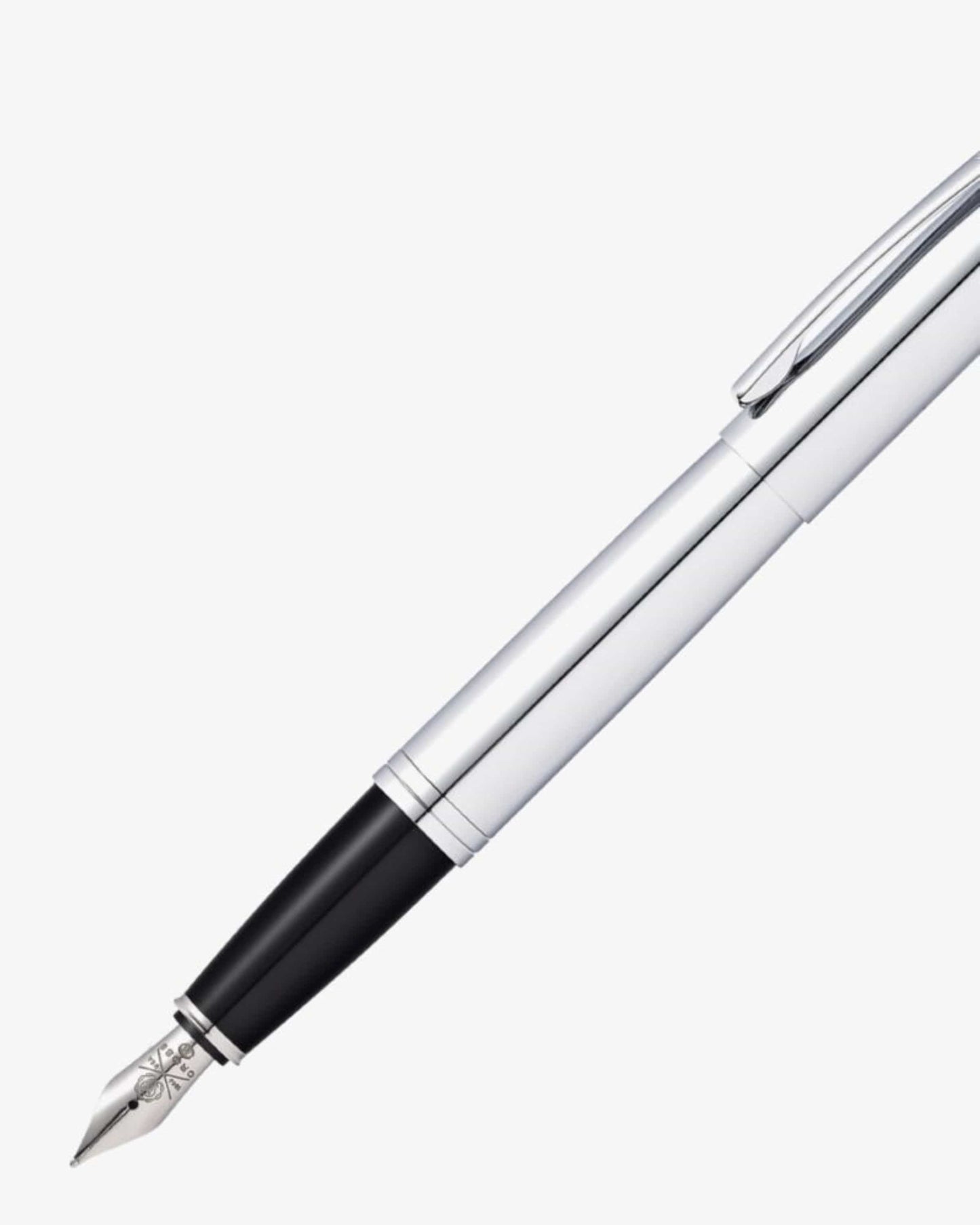 Cross Calais Lustrous Chrome Fountain Pen