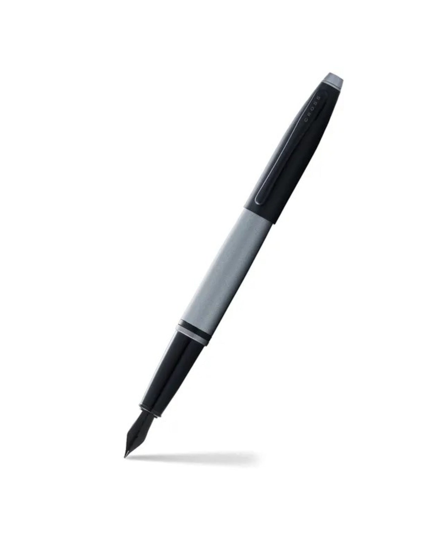 Cross Calais™ Matte Gray And Black Lacquer Fountain Pen