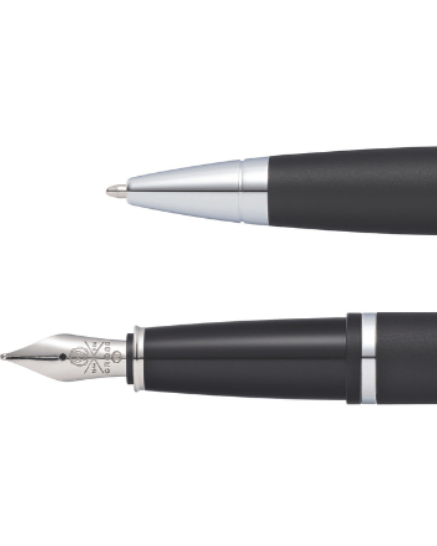 Cross Calais™ Matte Black Chrome Appointments Ballpoint Fountain Pen Gift Set