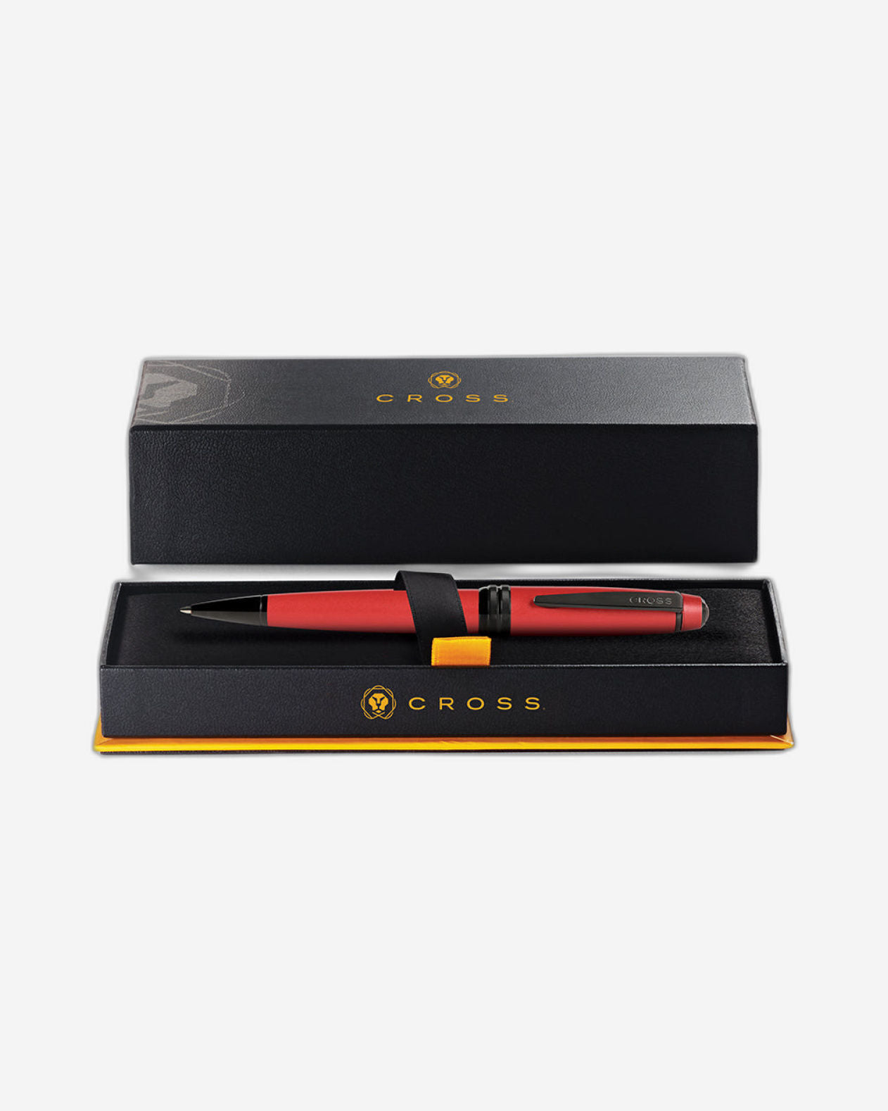 Cross Bailey™ Matte Red Lacquer With Polished Black Pvd Appointments Ballpoint Pen - AT0452-21