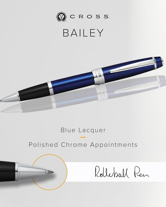 Cross Bailey Blue Lacquer Selectip Rollerball Pen
