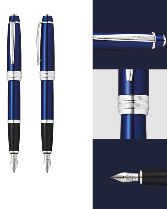 Cross Bailey Blue Lacquer Fountain Pen