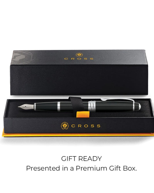 Cross Bailey Black Lacquer Fountain Pen