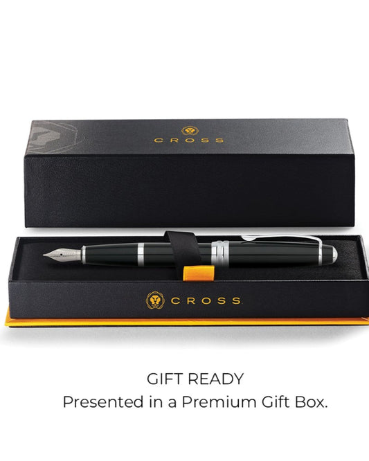 Cross Bailey Black Lacquer Fountain Pen