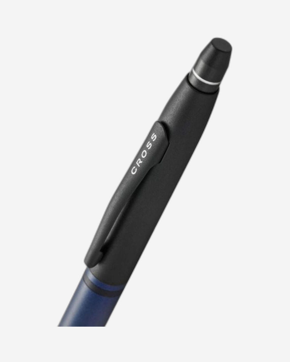 Cross Click Satin Metallic Blue Ballpoint Pen