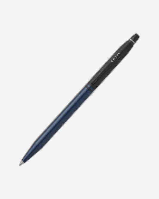 Cross Click Satin Metallic Blue Ballpoint Pen