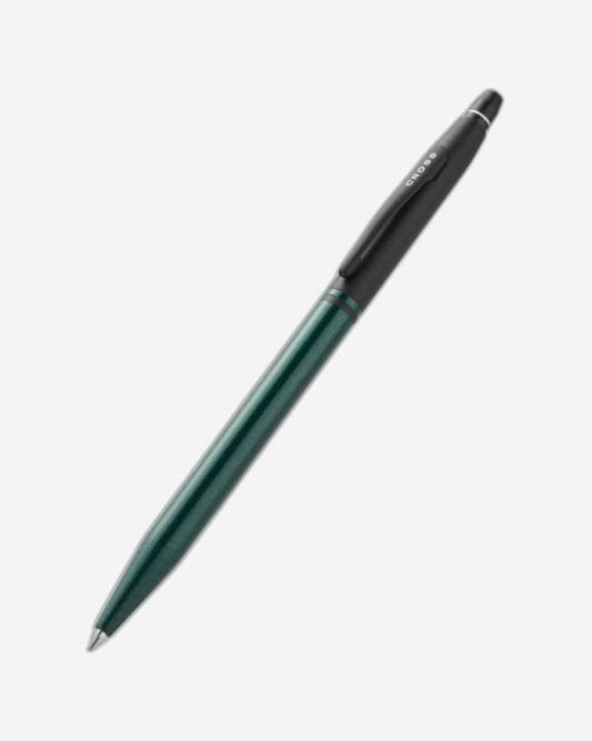 Cross Click Satin Metallic Green Ballpoint Pen