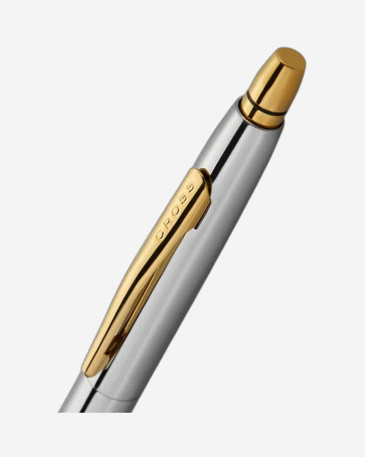 Cross Medalista Chrome Gold Tone Ballpoint Pen