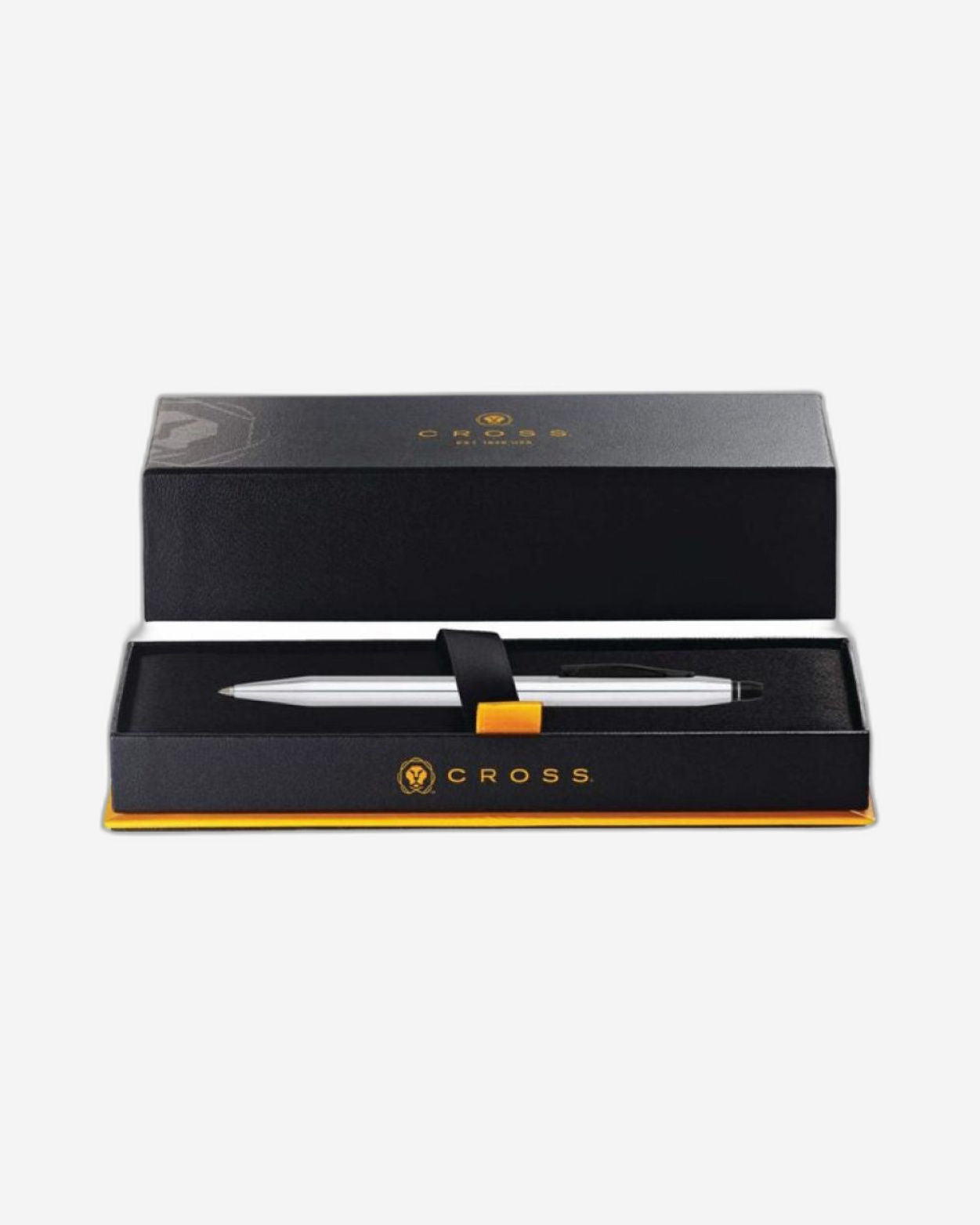 Cross Click™ Chrome with Black Appointments Selectip® Rollerball Pen CHROME AT0625-1