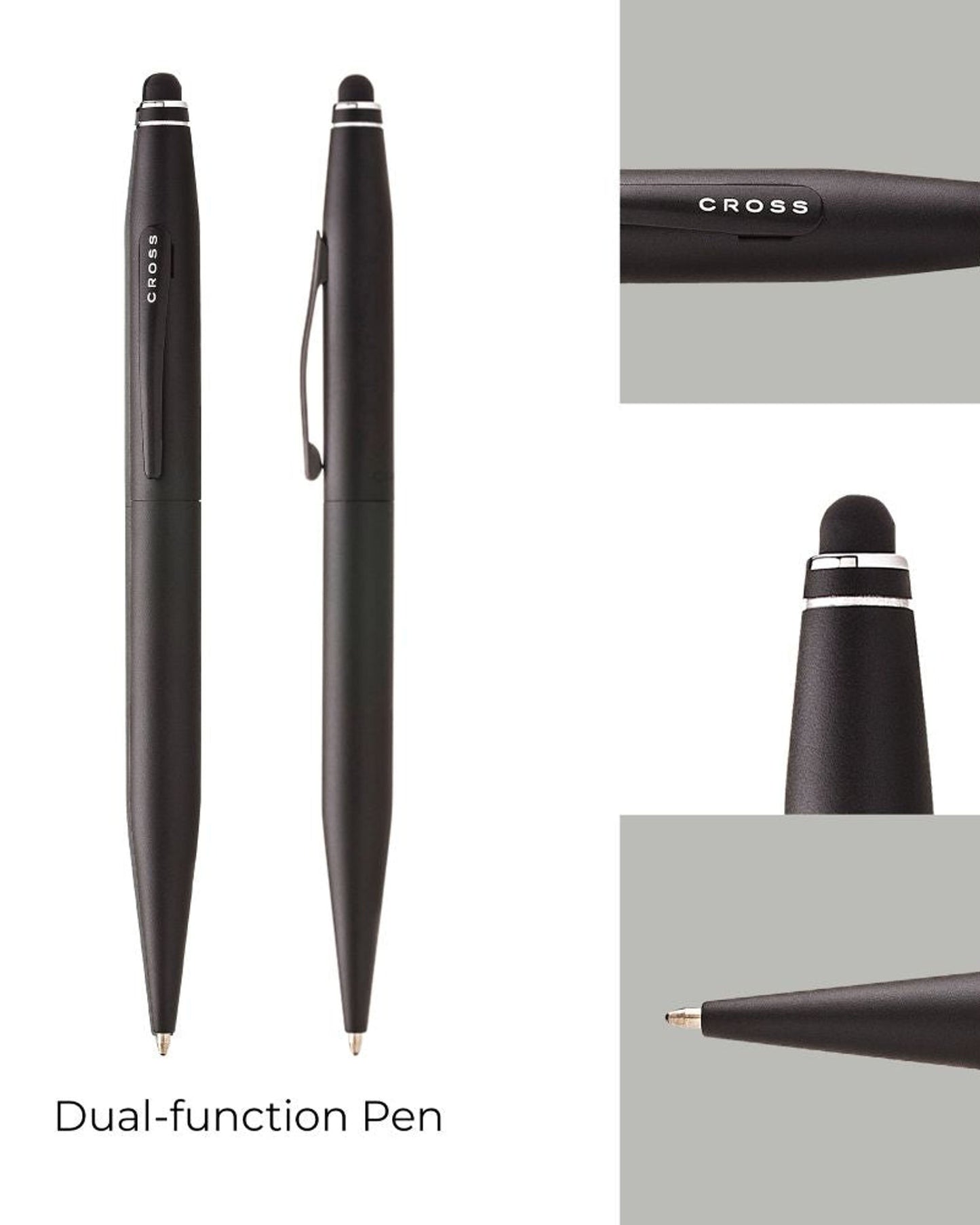 Cross Tech2 Satin Black Dual?Function Pen
