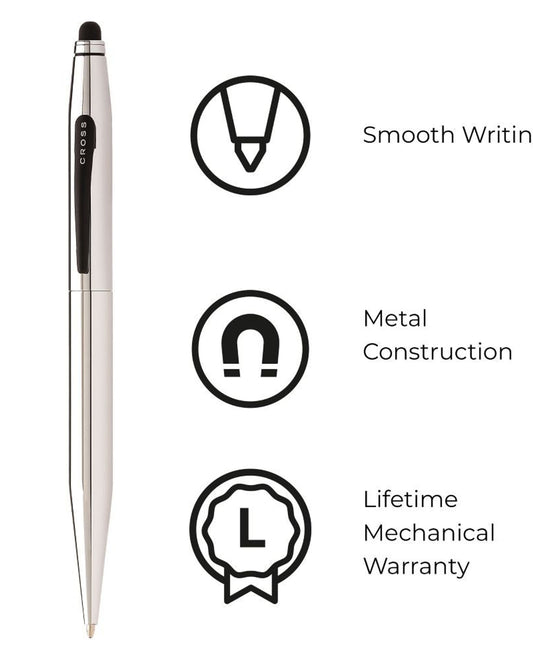 Cross Tech2™ Chrome Dual-function Ballpoint Pen AT0652-2