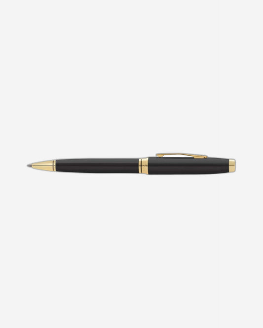 Cross Coventry Black Lacquer With Gold Appointments Ballpoint Pen - AT0662G-11