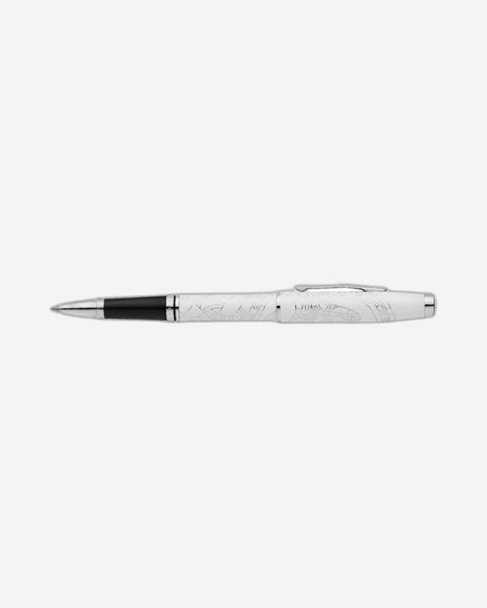 Cross Coventry Zodiac Year of the Snake Pearl White Lacquer Rollerball Pen