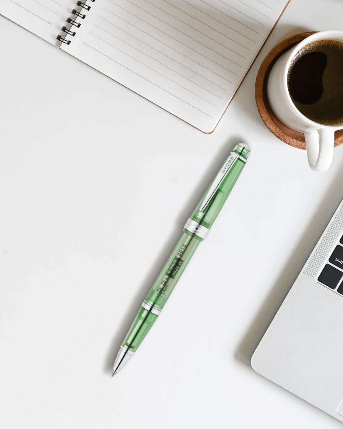 Cross Bailey Translucent Green Resin Ballpoint Pen