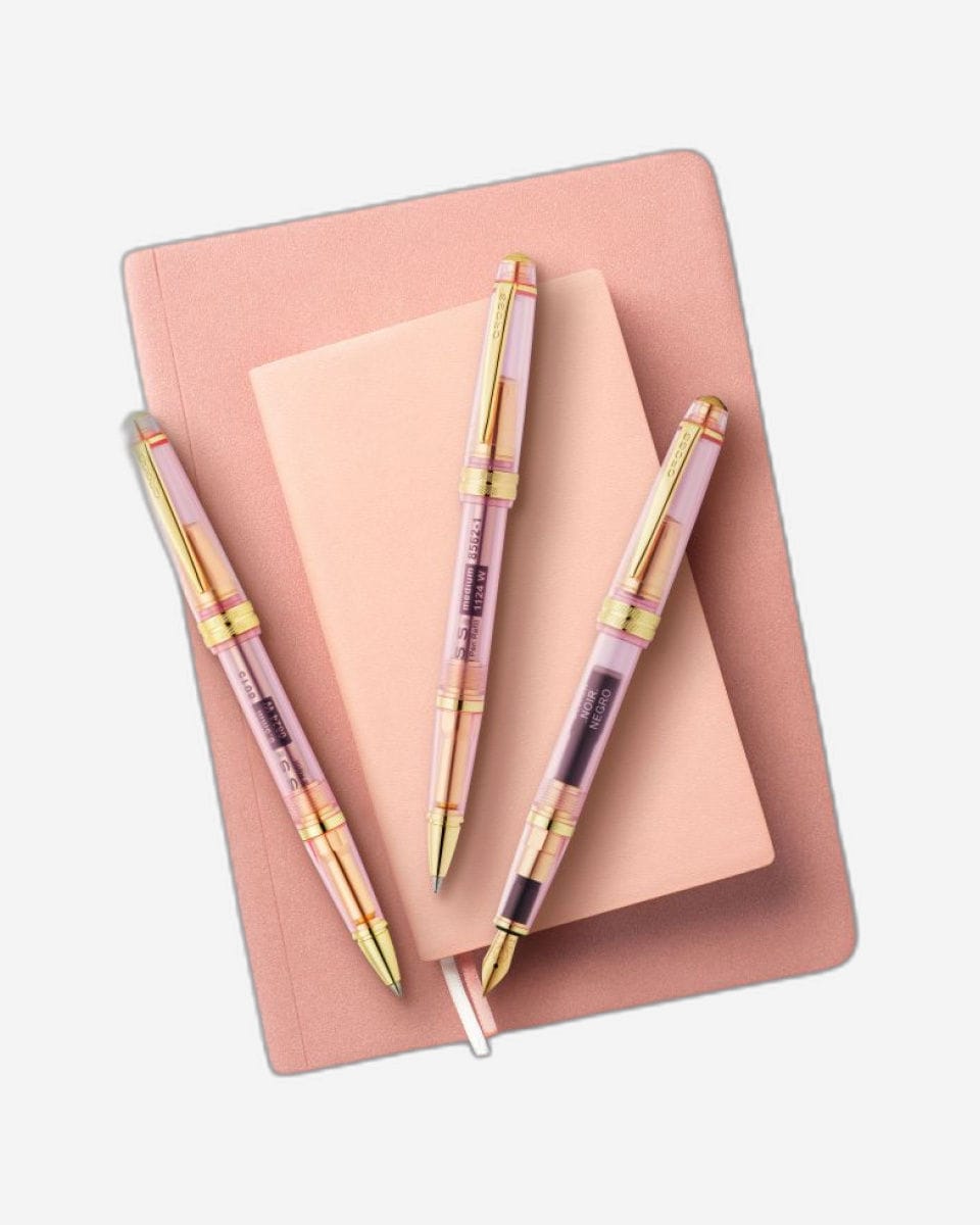 Cross Bailey Translucent Pink Resin Ballpoint Pen