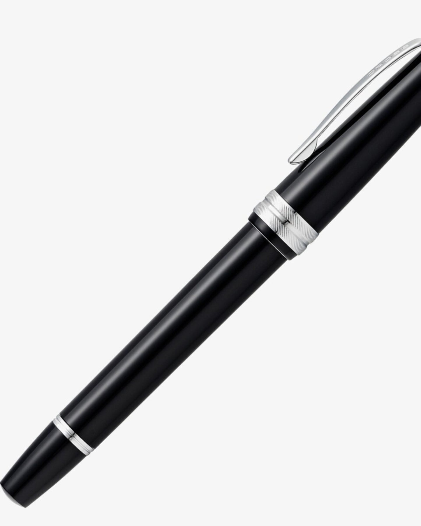 Cross Bailey Light™ Polished Black Resin Fine-Tip Rollerball Pen