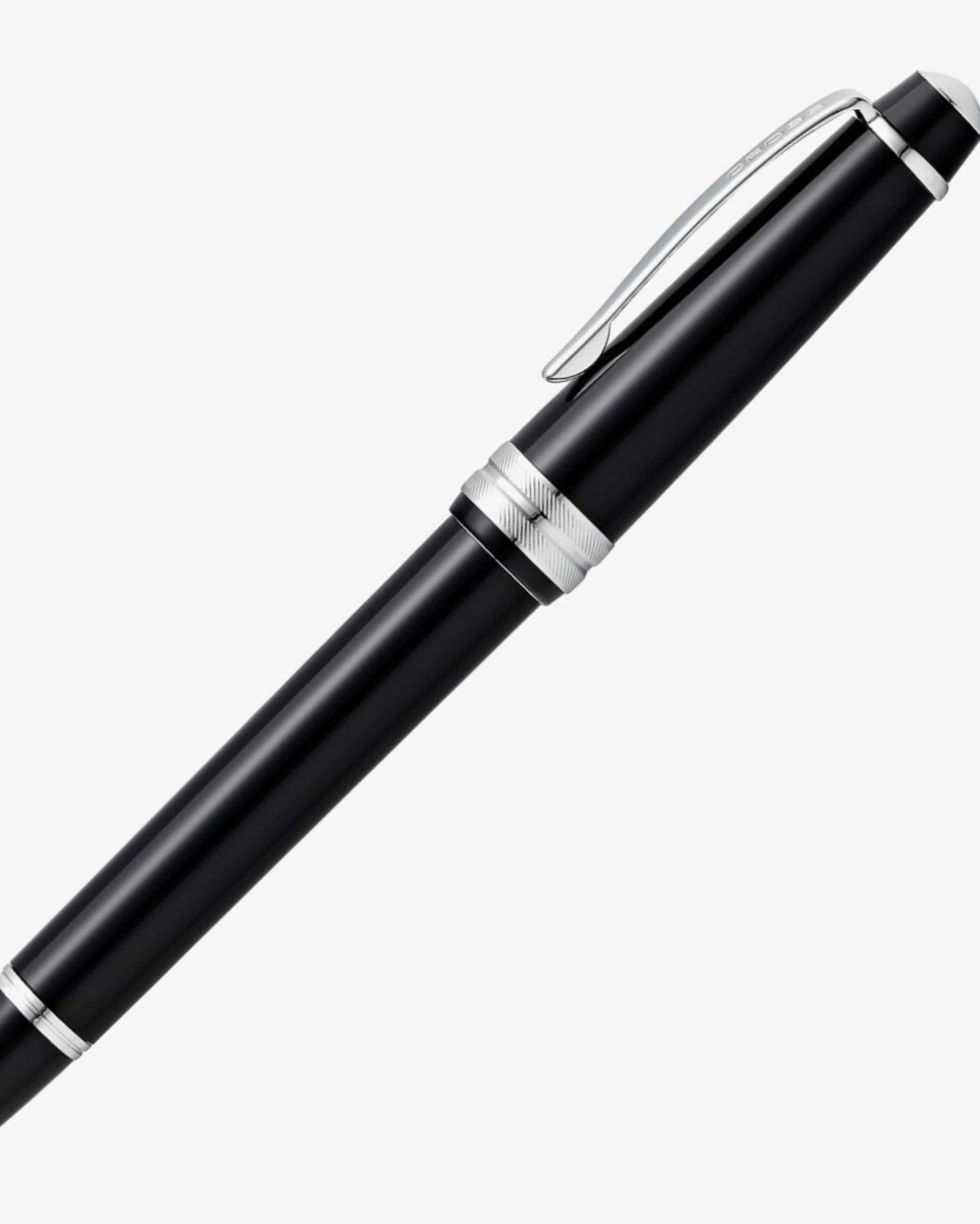 Cross Bailey Light™ Polished Black Resin Medium Nib Fountain Pen