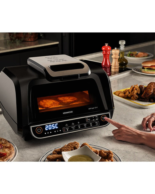 Kenwood Air Fryer Grill, 8 L - GHF40.000BK (ESMA Certified)