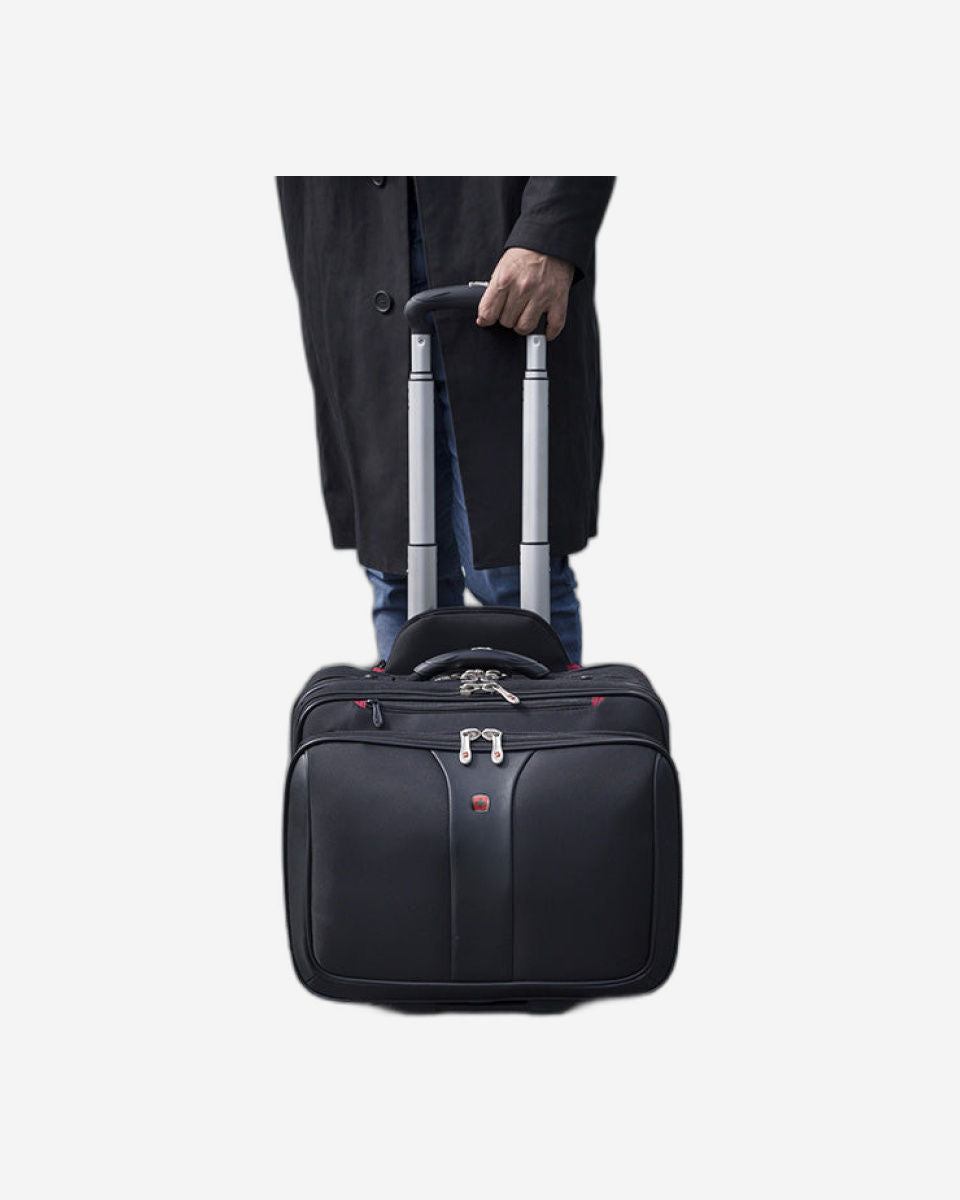 Wenger Patriot 2-Piece Business Set with Comp-U-Roller and Matching 15.6'' Laptop Case - 600662