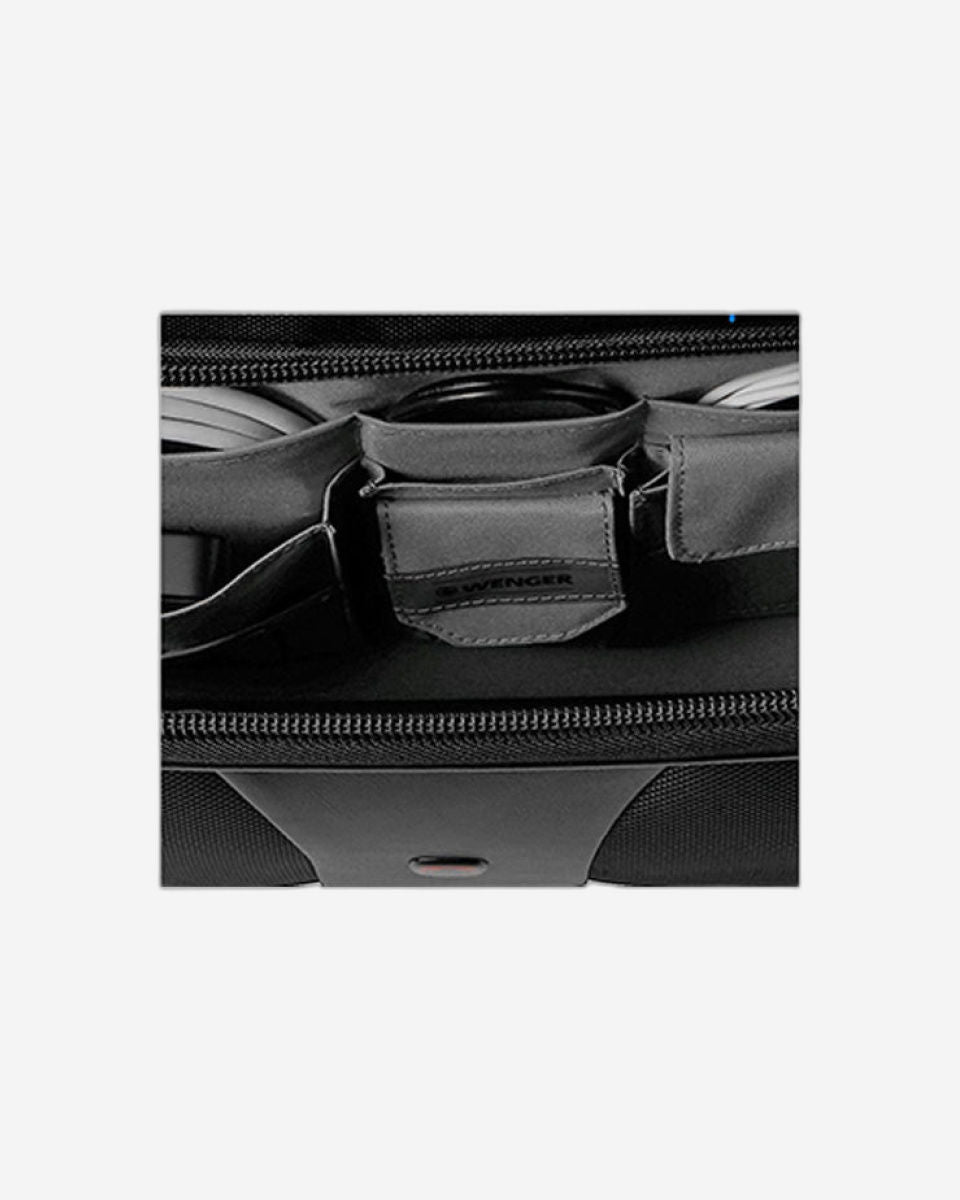 Wenger Patriot 2-Piece Business Set with Comp-U-Roller and Matching 15.6'' Laptop Case - 600662