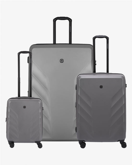 Wenger Motion 3 Piece Luggage Trolley Set (Expandable)