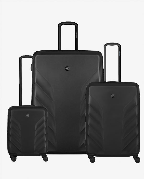 Wenger Motion 3 Piece Luggage Trolley Set (Expandable)