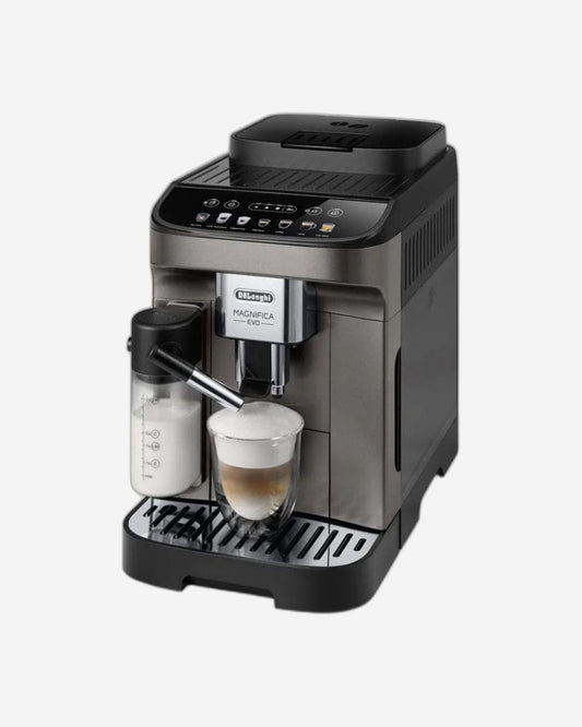 De'Longhi Magnifica EVO Bean to Cup Fully Automatic Coffee Machine, Traditional Milk Frother, Built In Grinder