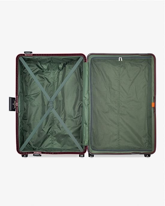 Delsey Paris Stone Hardcase 4Double Wheel Trolley Case