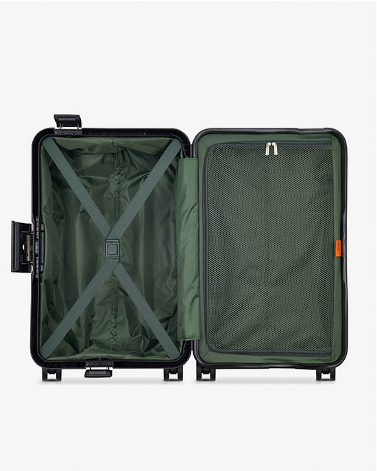 Delsey Paris Stone Hardcase 4Double Wheel Trolley Case