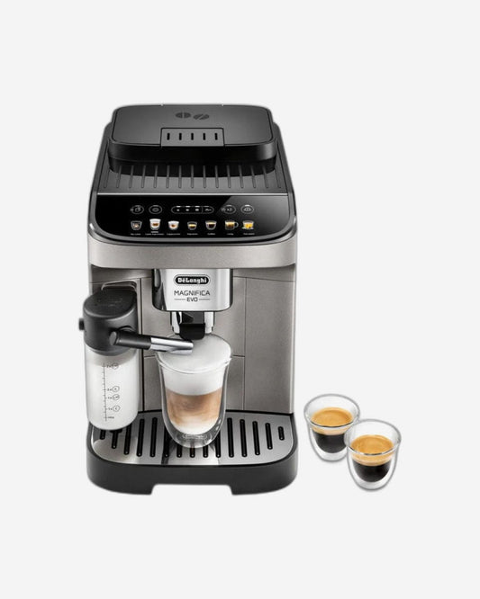 De'Longhi Magnifica EVO Bean to Cup Fully Automatic Coffee Machine, Traditional Milk Frother, Built In Grinder