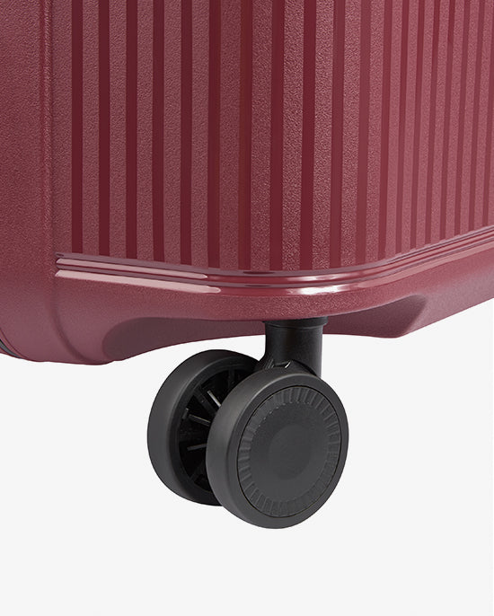 Delsey Paris Stone Hardcase 4Double Wheel Trolley Case