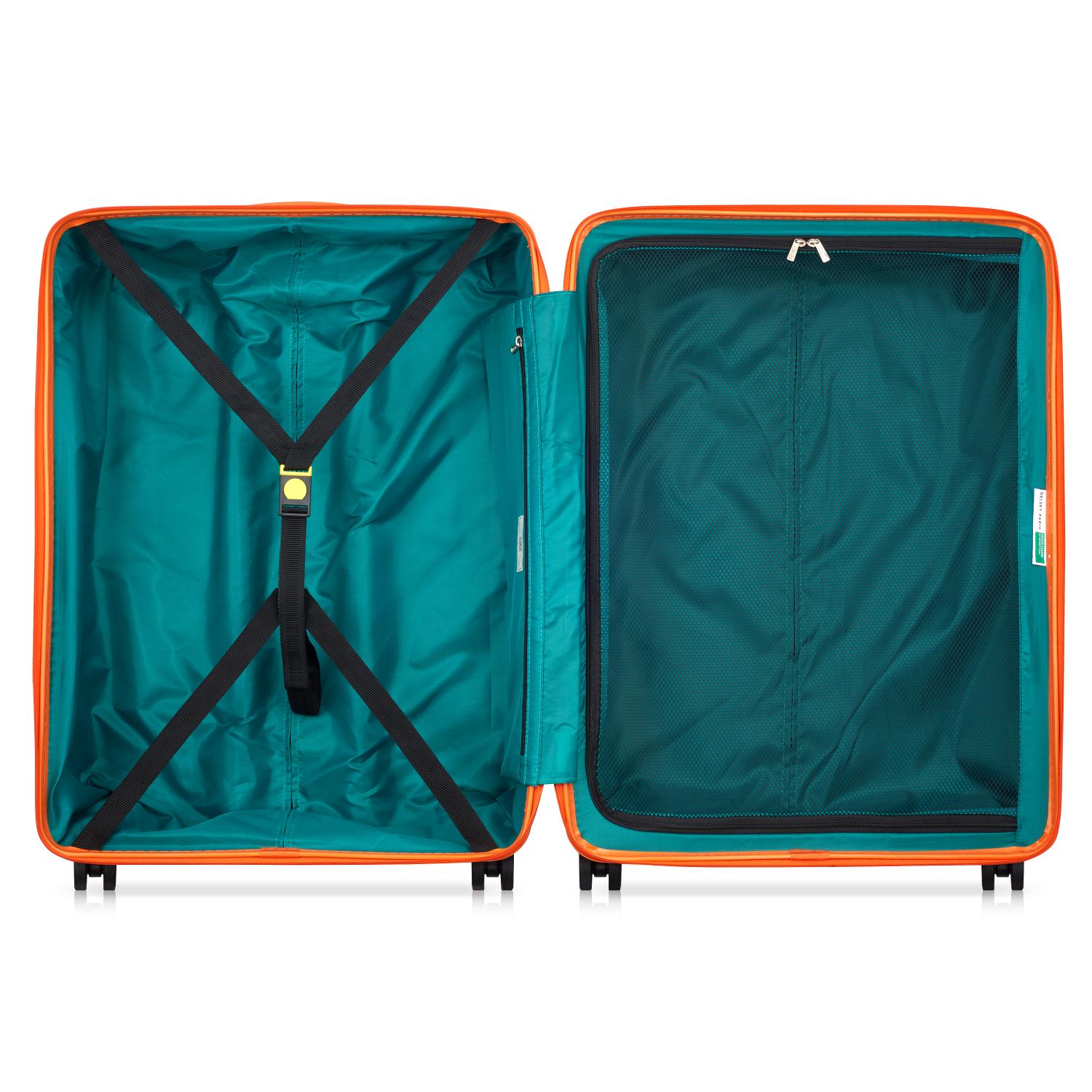 UCOB Fabrica 4 Double Wheel Hardcase Non-Expandable Luggage Trolley