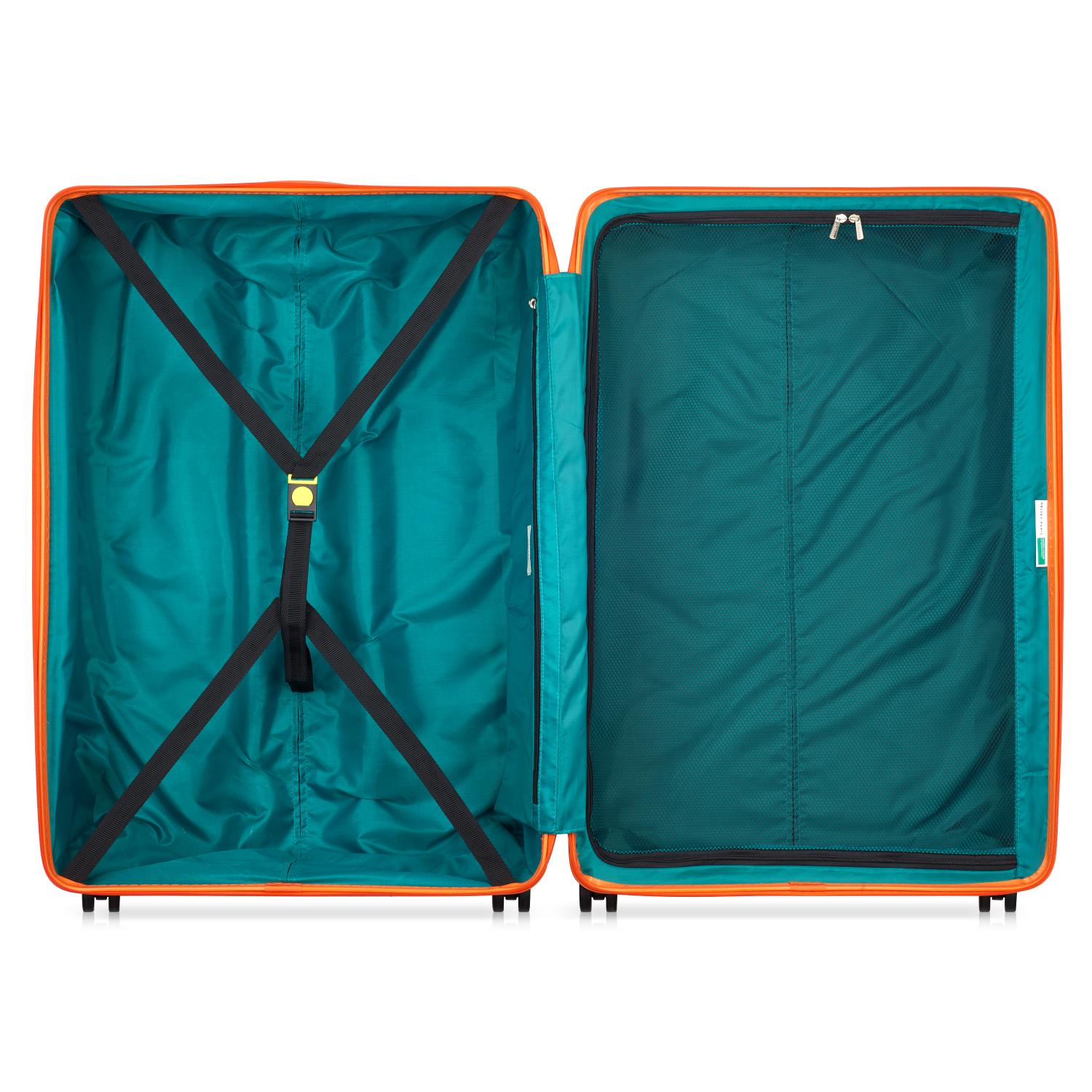 UCOB Fabrica 4 Double Wheel Hardcase Non-Expandable Luggage Trolley