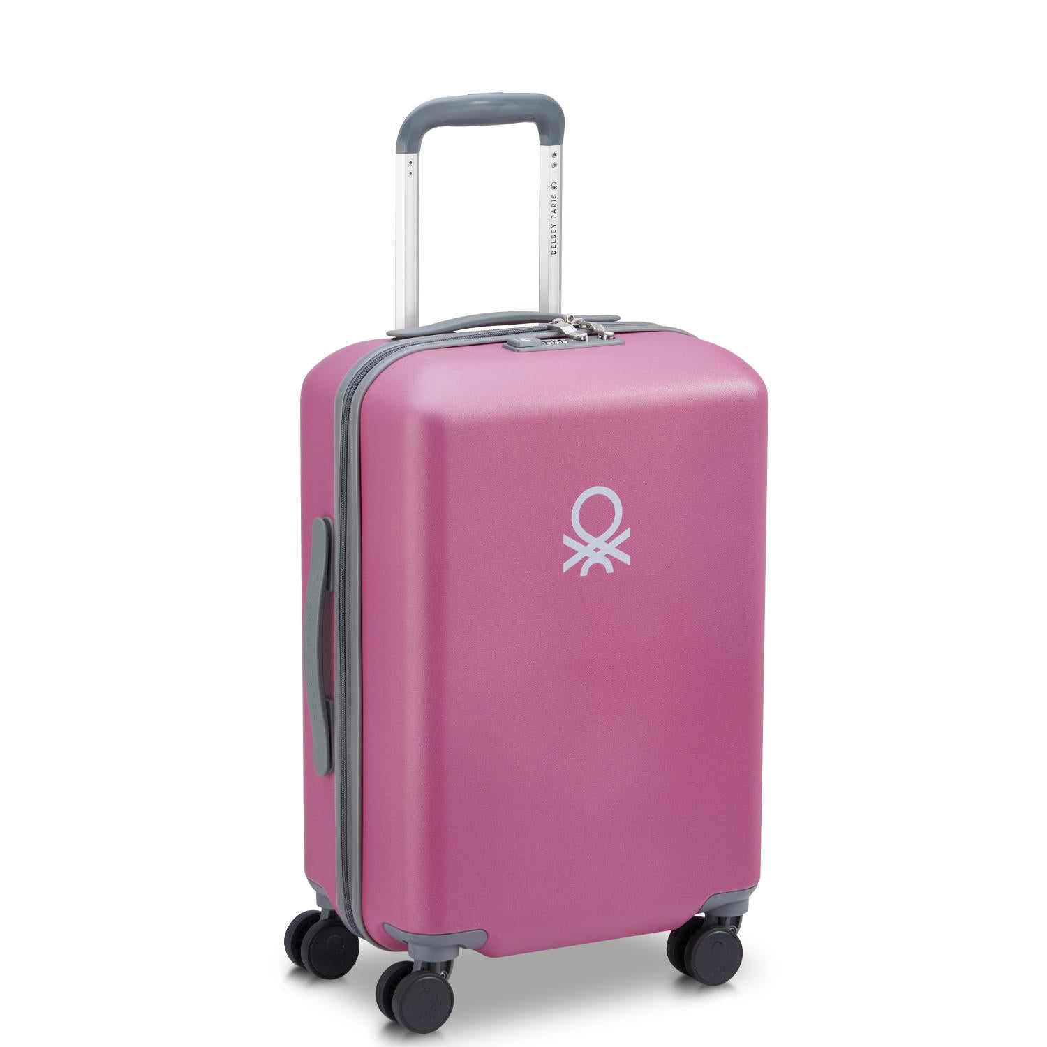 UCB Hardside 4 Double Wheel Non-Expandable Luggage Trolley