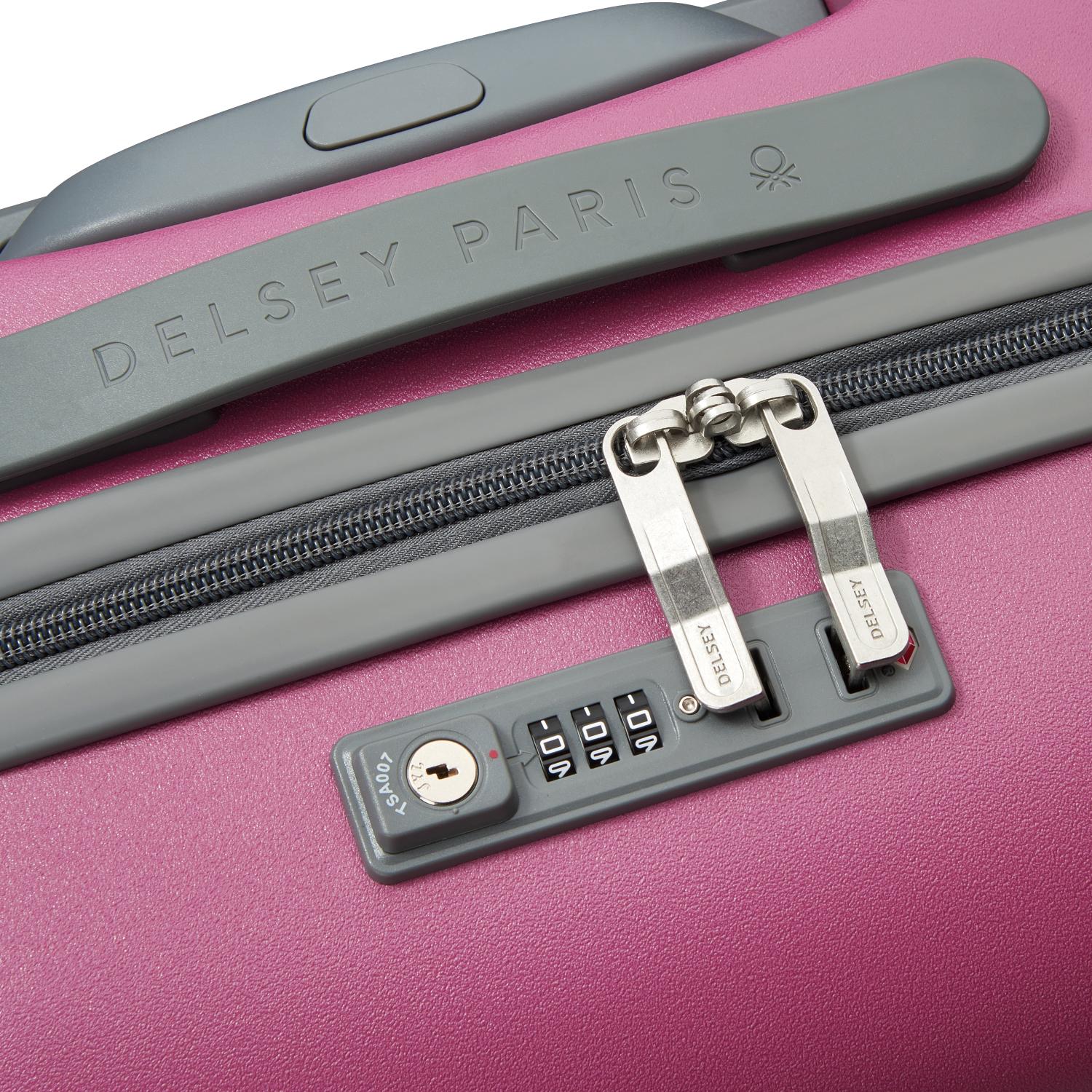 UCB Hardside 4 Double Wheel Non-Expandable Luggage Trolley