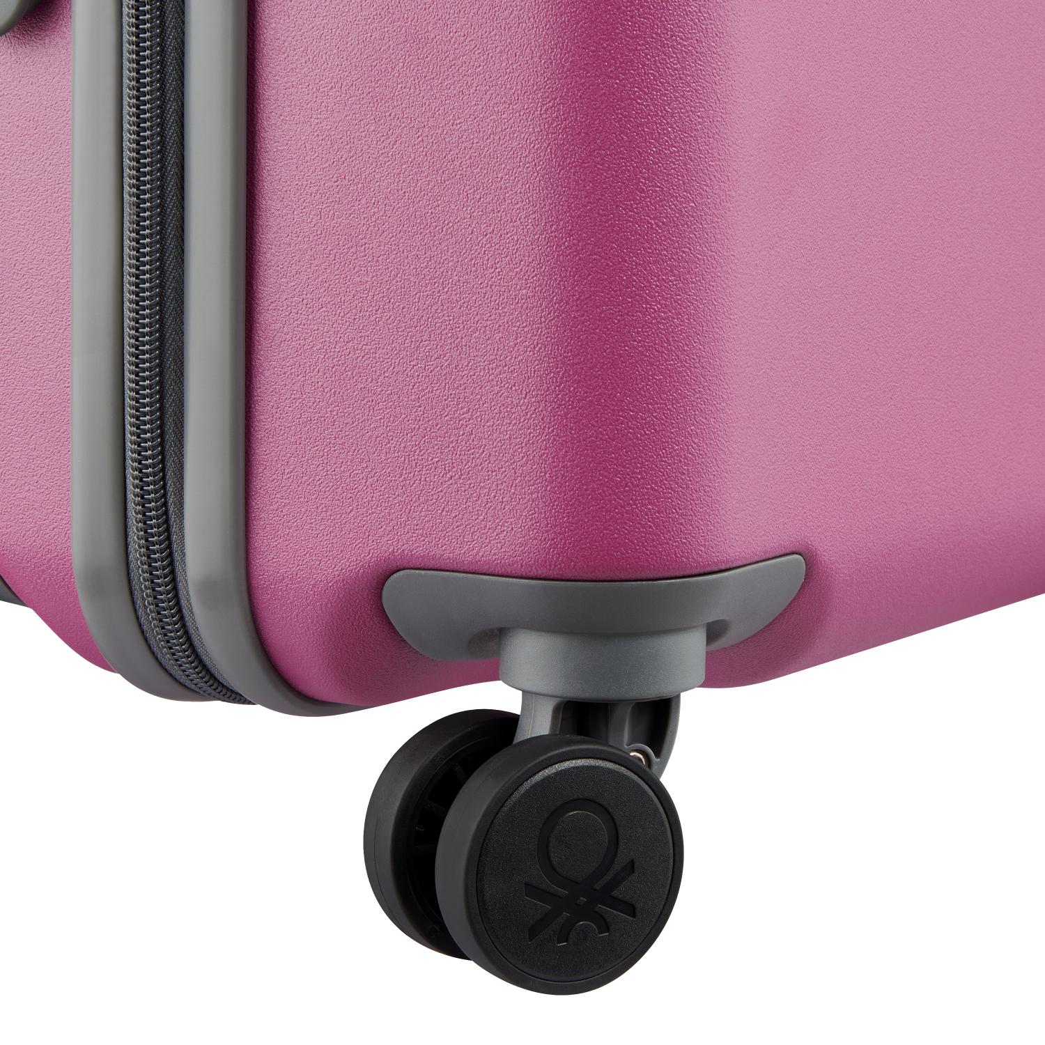 UCB Hardside 4 Double Wheel Non-Expandable Luggage Trolley