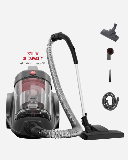 Hoover Power 6 Bagless Canister Bagless Vacuum Cleaner