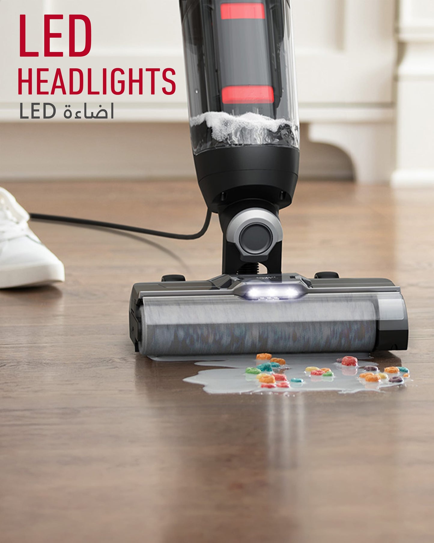 Hoover Streamline Wet & Dry Hard Floor Cleaner, Self-Cleaning – CDHF-SLME (ESMA Certified)
