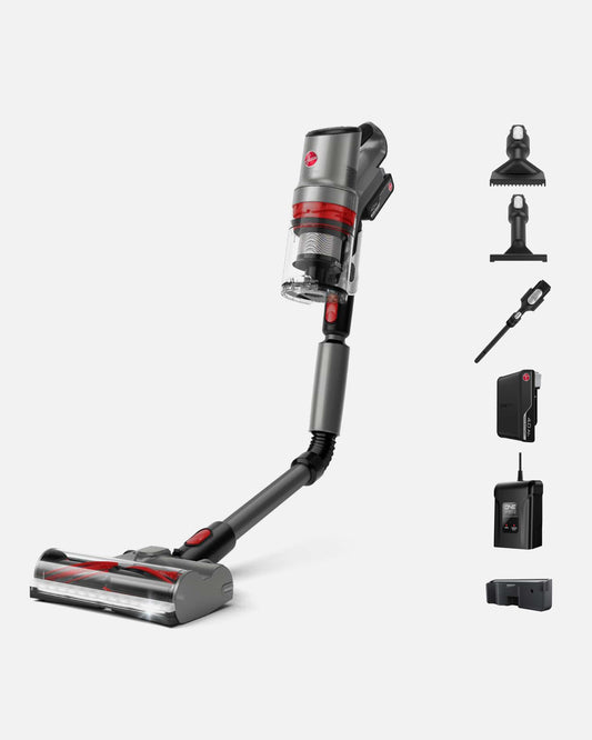 Hoover HomePro Plus Cordless Stick Vacuum Cleaner, Up to 45-Minute Runtime, FlexiClean Pole – CLSV-HPMA (ESMA Certified)