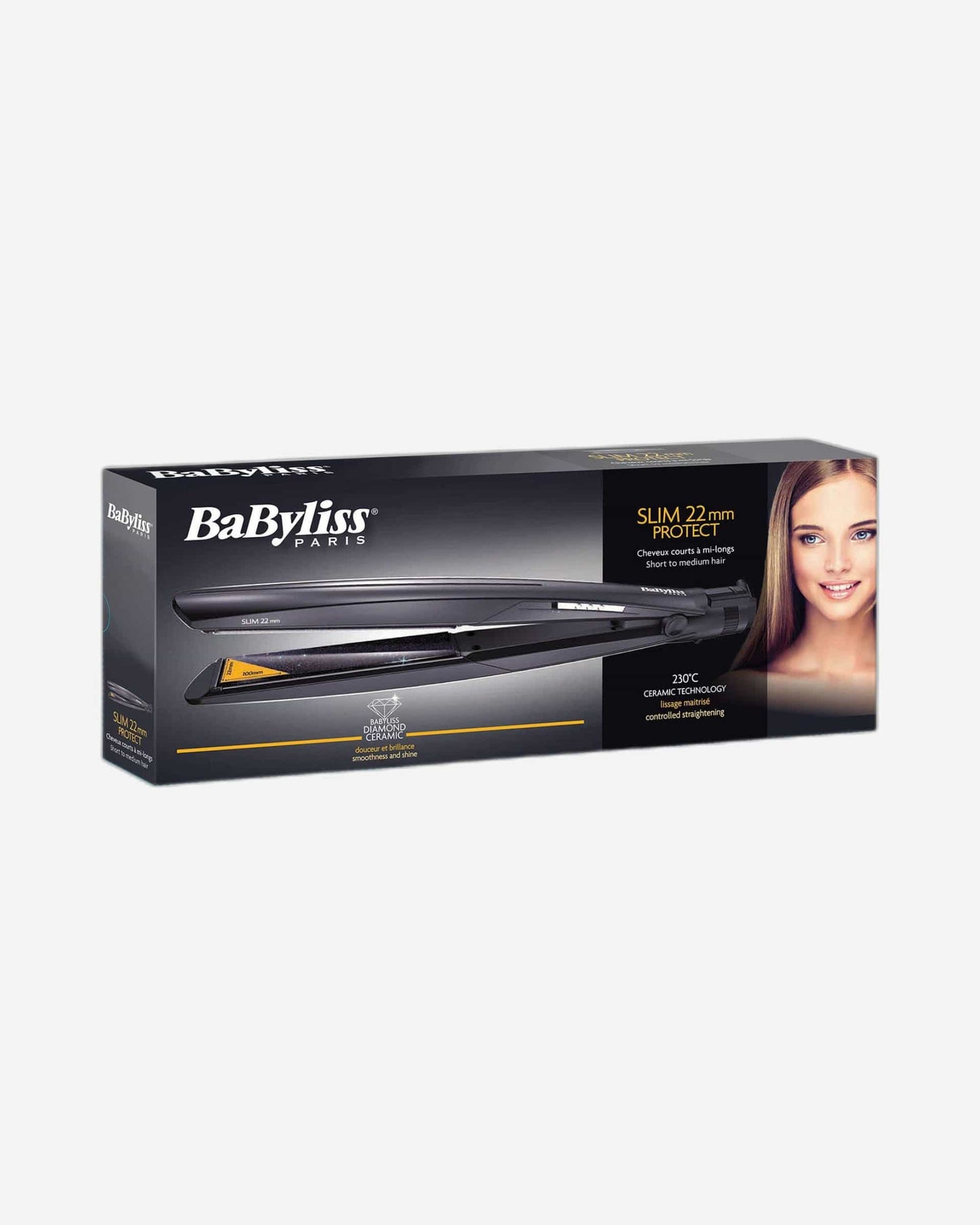 BaByliss Slim Hair Straightener with Ceramic Plates